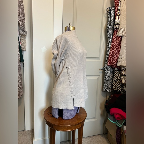 Style & Co. Cream Cowl Neck Sweater Cozy Knit - Picture 4 of 6